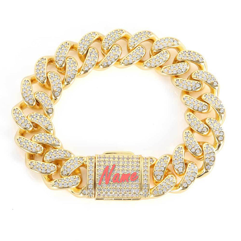 Custom Diamond Cuban Link Bracelet Deposit