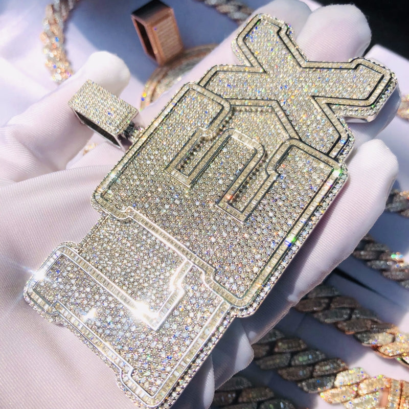 CUSTOM MANY LETTERS PENDANT