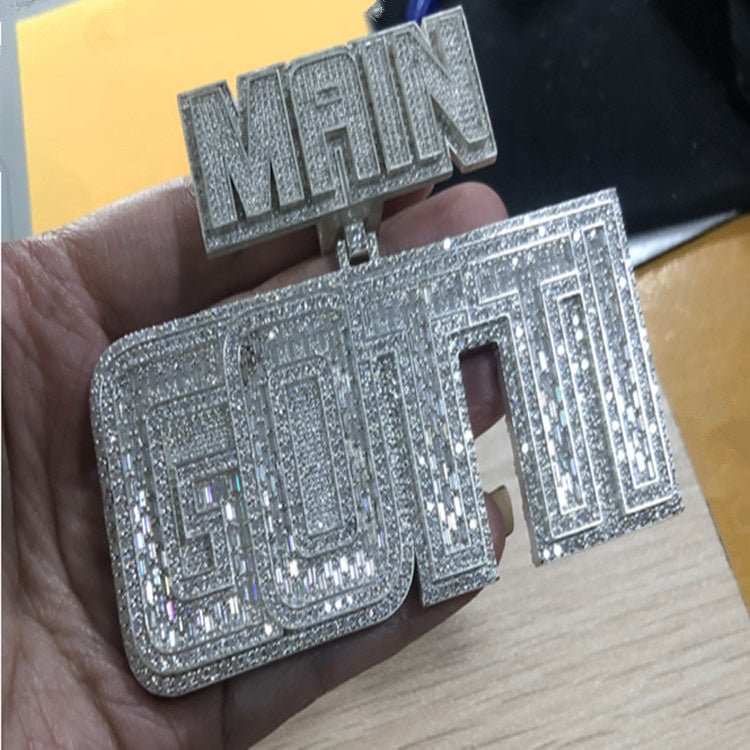 CUSTOM MANY LETTERS PENDANT
