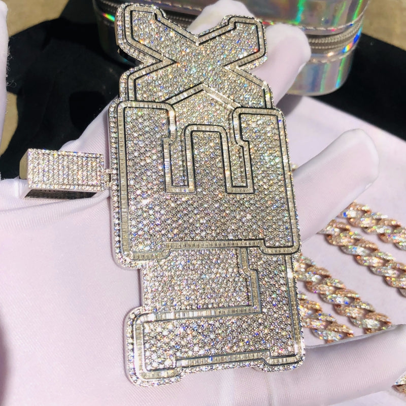 CUSTOM MANY LETTERS PENDANT