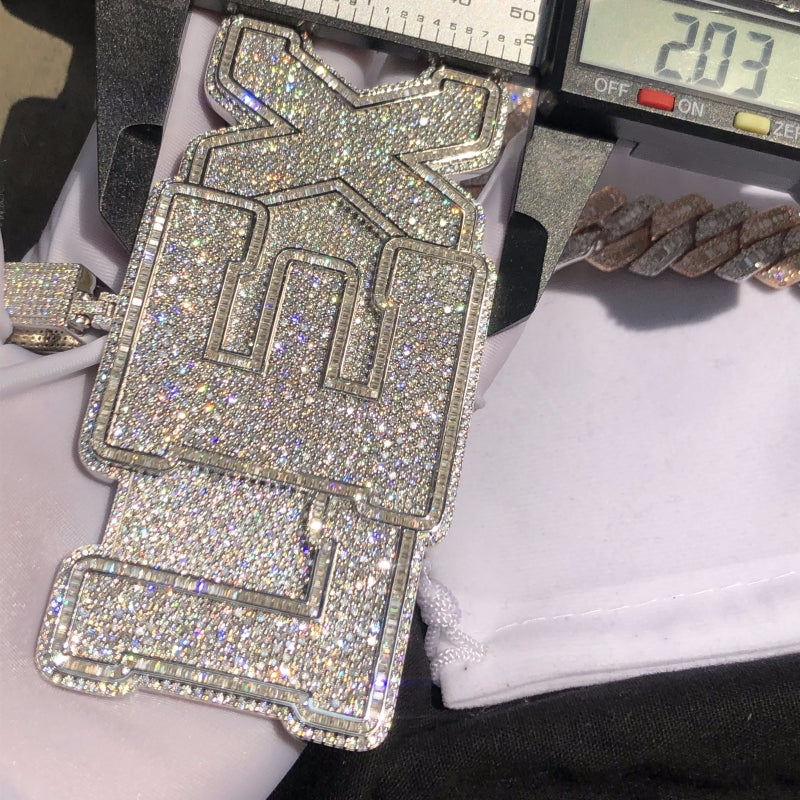 CUSTOM MANY LETTERS PENDANT
