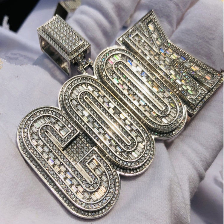 CUSTOM MANY LETTERS PENDANT