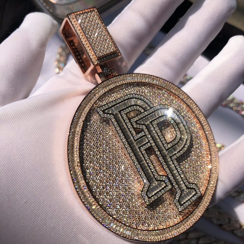 CUSTOM BAGUETTE PENDANT