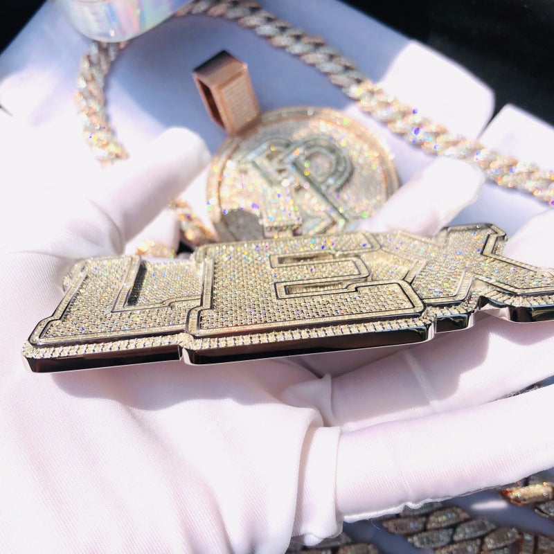 CUSTOM MANY LETTERS PENDANT