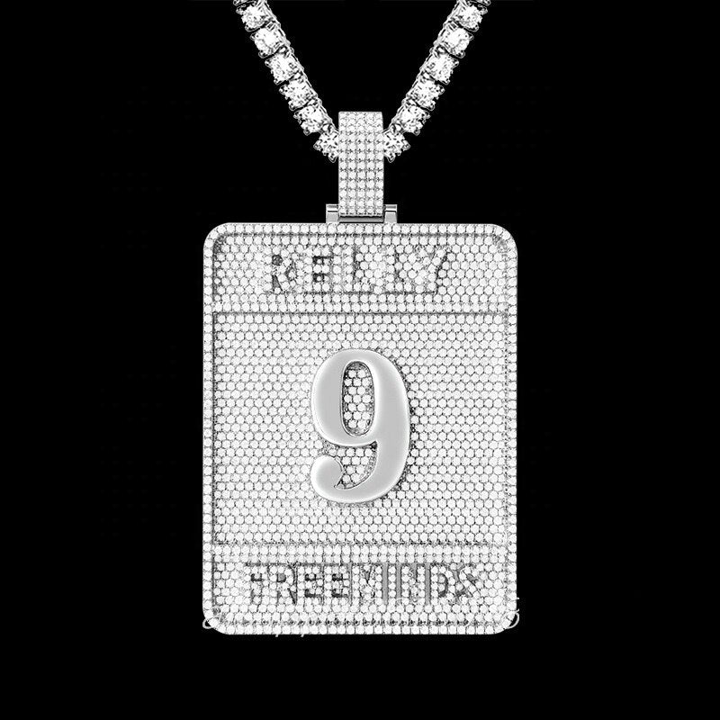 Custom Moissanite Iced Pendant - agahiphop