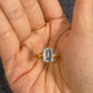 S925 Sterling Silver 3CT Princess Cut Lab Grown Ring For Women