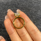 S925 Sterling Silver 3CT Round Cut Lab Grown Ring For Women