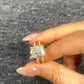 S925 Sterling Silver 3CT Round Cut Lab Grown Ring For Women