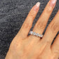 S925 Sterling Silver Total 2CT Heart Cut Lab Grown Diamond Ring For Women