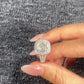 S925 Sterling Silver 3CT Halo Cut Lab Grown Ring For Women