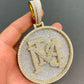 Custom Buss Down Hiphop Gold Men's Pendant Moissanite Iced Out Diamond Custom Jewelry agahiphop