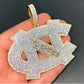 Custom Buss Down Hiphop Gold Men's Pendant Moissanite Iced Out Diamond Custom Jewelry agahiphop