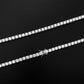 4mm925 Silver Moissanite Tennis Chain - agahiphop