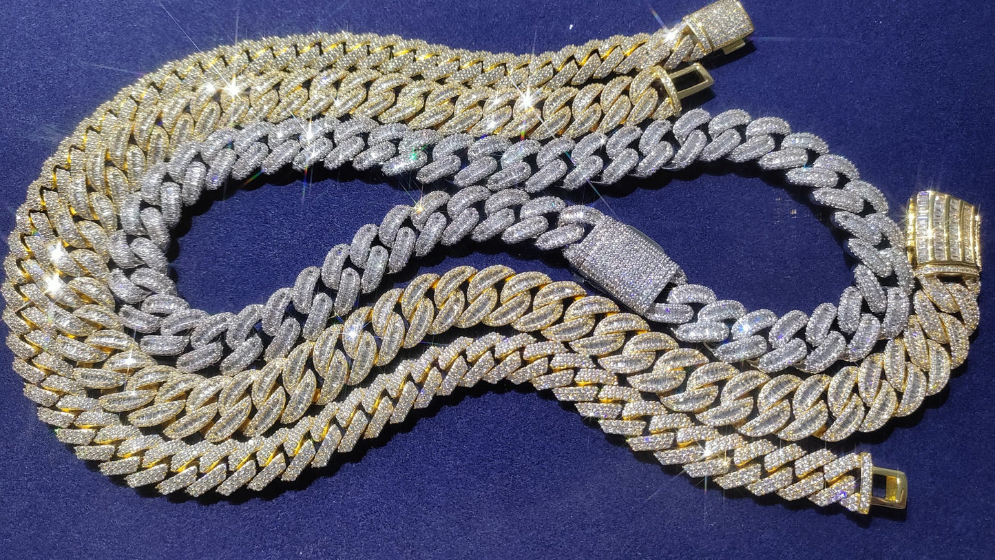 CUSTOM BAGUETTE MIAMI CUBAN CHAIN