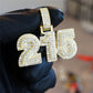 Custom Moissanite Jewelry S925 Cross Memory Letter Name Pendant agahiphop