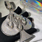 Heart Custom Diamond VVS Moissanite Pendant